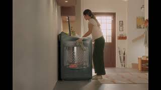 LG 4.8 cu. ft. Mega Capacity Smart Top Load Washer with 4-Way® Agitator, EasyUnload™ & AI Sensing White WT8205CW Picture