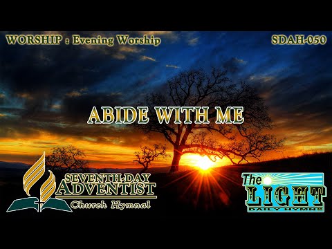 Abide With Me - Hymn No. 050 | SDA Hymnal | Instrumental | Lyrics