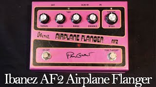 Video thumbnail for Ibanez AF2 Airplane Flanger (Paul Gilbert Signature) by Joe Perkins