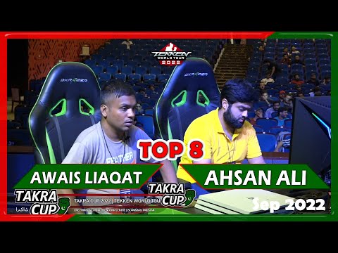 Takra Cup 2022 - Awais Liaqat Vs Ahsan Ali - Tekken 7 Top 8