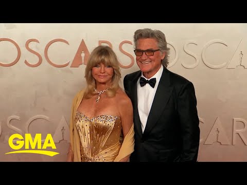 Oscars 2025: Goldie Hawn and Kurt Russell share sweet moment on the red carpet