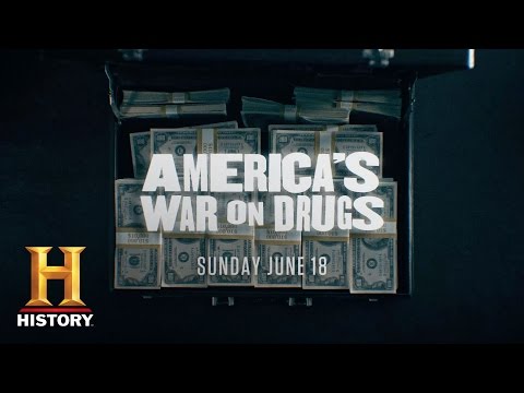 Video trailer för America's War On Drugs - "This Is Your Brain" | Sunday June 18th | History