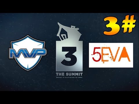 Dota 2 - MVP HOT6ix vs 5eva Game 3 - The Summit 3!