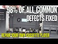 7 Steps To Repair ANY Cassette Deck Player Vintage Hifi Audio Electronics Cassette Deck Repair