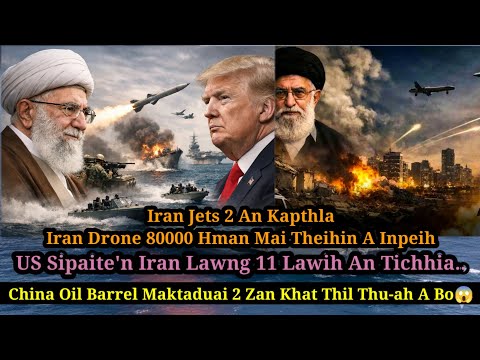 Iran Lawng 11 Lawih an Tichhia || Firfiak 5 an that || Iran Drone 80000 an inpeih ta...