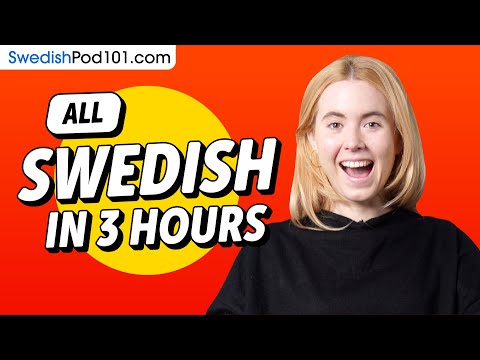 Learn Swedish in 3 Hours - ALL the Swedish Basics You Need