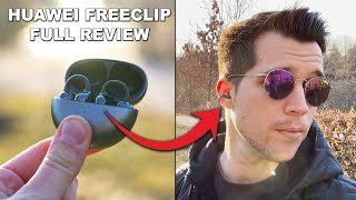 Video thumbnail for HUAWEI FreeClip Review - The best OpenFit Earbuds 2024! by TechMagnet