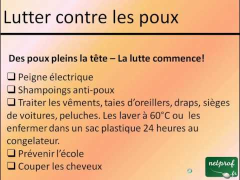 comment traiter contre les poux