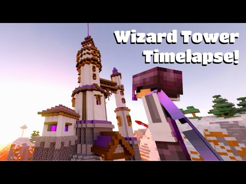 Minecraft wizard tower! [FULL TIMELAPSE]