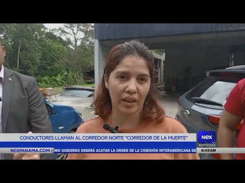 Conductores llaman al Corredor Norte "Corredor de la Muerte"