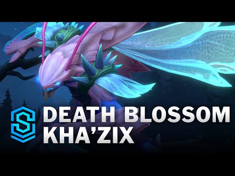 Death Blossom Kha'Zix Wild Rift Skin Spotlight
