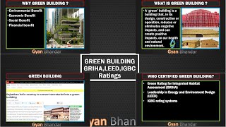 Green Building ,GRIHA,LEED,IGBC