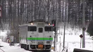 preview picture of video '【冬の一コマ】JR北海道 桜岡駅'