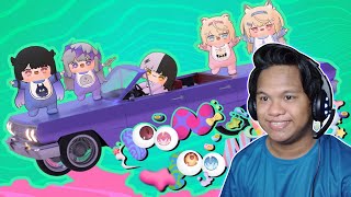 ADORABLES!❤️ |【Cover MV】PONPONPON - by Advent【Hololive English】Reaction