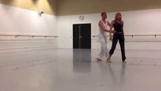 ESC 2014. TANJA &quot;Amazing&quot; dance rehearsal.