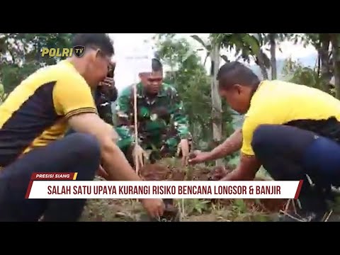 GEBYAR PENGHIJAUAN DAN PENANAMAN POHON POLRES SUMEDANG