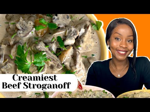 Quick Beef Stroganoff ready in 30 mins | Learn How to Make Easy Beef Stroganoff | Bountiful Cook