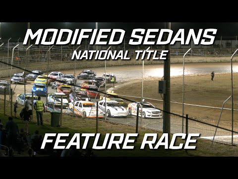 Modified Sedans: National Title - A-Main - Heartland Raceway - 13.02.2022