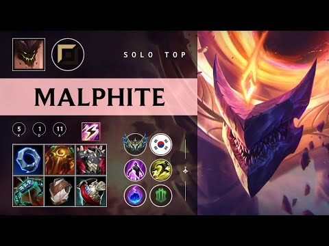 Malphite Top vs Jax - KR Challenger Patch 26.01