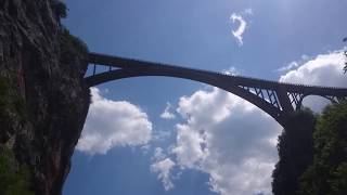 preview picture of video 'Đurđevića Tara Canyon Bridge Montenegro, Моста Джурджевича на Тара в Черна Гора, rafting Tara river'