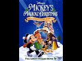 Mickey Magical Christmas Snowed In At The House Of Mouse 2001 DVD Menu Walkthrough