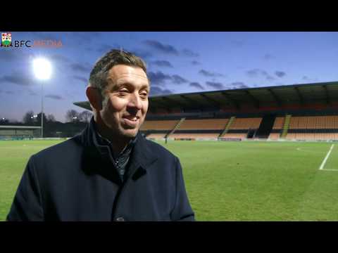 Darren Currie following 2-1 win over Hartlepool