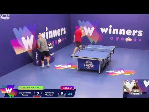 WINners CUP table 2  10.12 Zaporozhets Roman - Kolomiets Vladimir   16:00