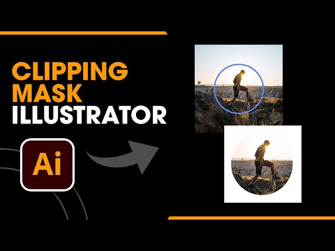 Illustrator Tutorial Clipping Mask in Adobe Illustrator