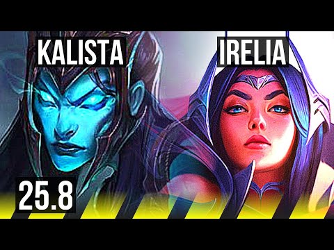 KALISTA & Rakan vs IRELIA & Nautilus (ADC) | Comeback, Godlike, 40k DMG | NA Master | 25.8