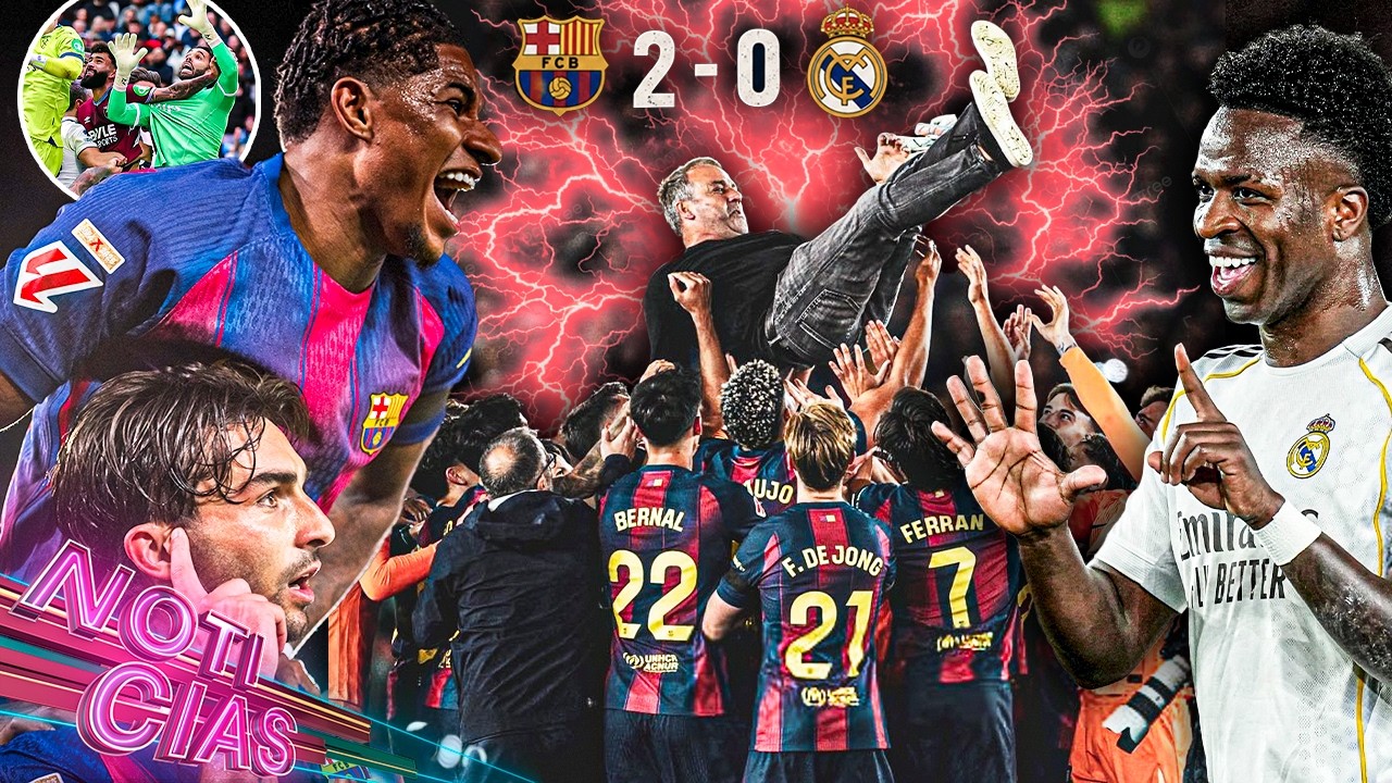 ¡Barca campeón! Hacen historia | Madrid se juega el prestigio | Polémica en Inglaterra ¿hubo robo?