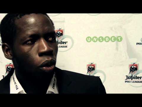 Christophe Diandy à chaud après RCSC - Krc Genk