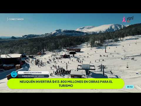 #conectadosrtn NEUQUÉN INVERTIRÁ $413 800 MILLONES EN OBRAS PARA EL TURISMO
