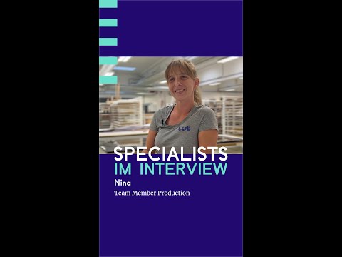 Specialists im Interview - Nina