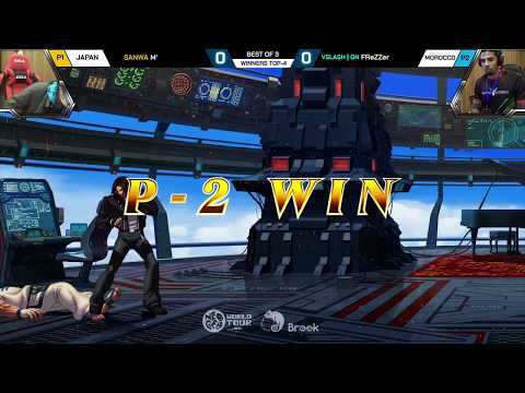 M' vs Frezzer - KOF XIII Neo Geo World Tour Special Stage Morocco Winners TOP-4