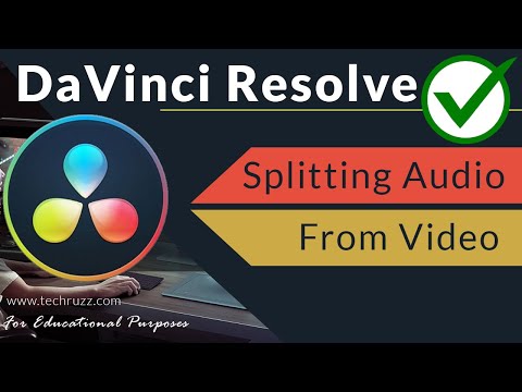 How To Separate Audio From Video In DaVinci Resolve Beginners Guide