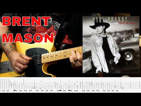 Brent Mason Solo - Paul Brandt - Pass Me By (Animated TABS)