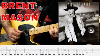 Video thumbnail for Brent Mason Solo - Paul Brandt - Pass Me By (Animated TABS) by Levi Clay