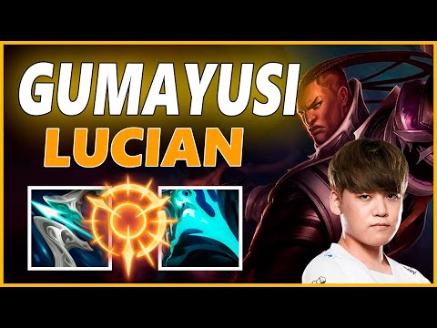 ⚡GUMAYUSI LUCIAN ADC GAMEPLAY⚡SEASON 12 LEAGUE OF LEGENDS