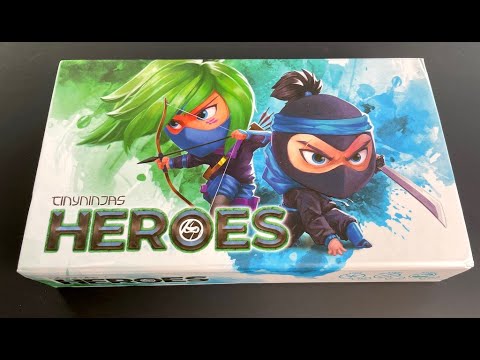 Tiny Ninjas Heroes [with The Family Gamers]