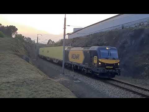 O comboio..., que não esperava...