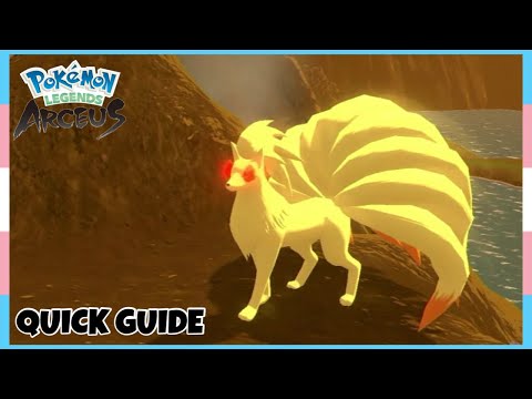 Where To Catch Alpha Ninetales *Cobalt Coastlands* In Pokemon Legends Arceus | Location Quick Guide