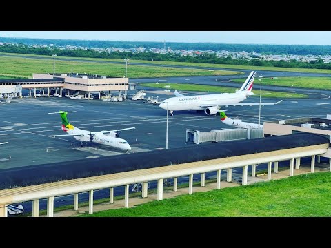 Chegando ao aeroporto internacional de Douala pela primeira vez, UM VÍDEO IMPERDÍVEL. 4K