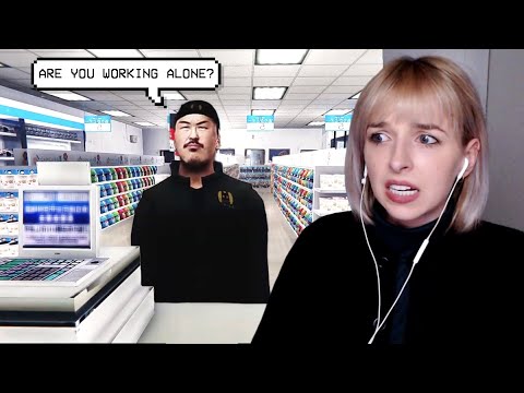 i got a job! playing THE CONVENIENCE STORE 夜勤事件