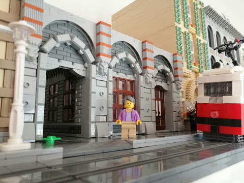 Die Post WIRFT das Spielwarengeschäft RAUS! - Bau einer Lego-Stadt Teil 34 - Die Post [1]