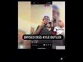Kyle butler in his latest interview mentions brysco name!! And here is his response!!