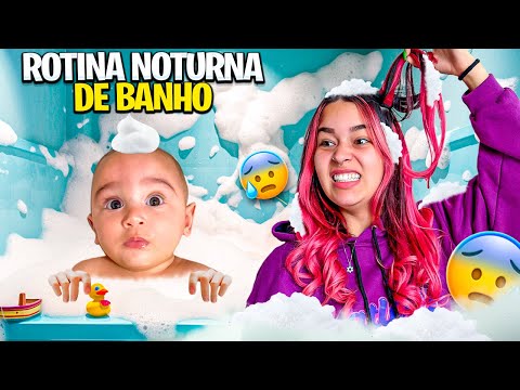DAVI'S NIGHTTIME BATH ROUTINE *went wrong
