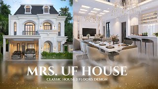 RUMAH NYAMAN DENGAN DESAIN STYLE KLASIK TROPIS DI JAKARTA! ADA 4 KAMAR DAN POOL! - JASA DESAIN RUMAH