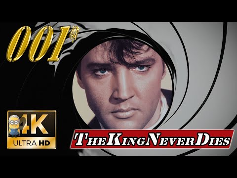 Elvis Presley AI 4K Enhanced - THE KING NEVER DIES - James Bond 001 Fake Trailer