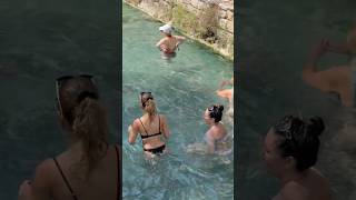 ☀️Magic Of The Cleopatra Pool Pamukkale Turkey -Best Day? #cleopatra #pamukkale #summer