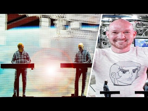 DIE MENSCH-MASCHINE: Astro Alex jammt mit Kraftwerk live aus dem Weltraum